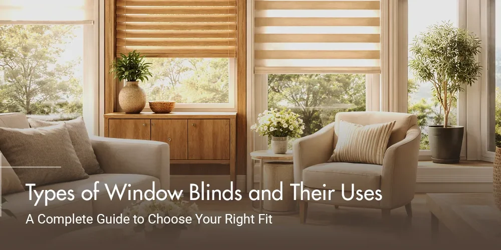 Types of Window Blinds and Their Uses: A Complete Guide to Choose Your Right Fit 1 Types Of Window Blinds And Their Uses A Complete Guide To Choose Your Right Fit Copy