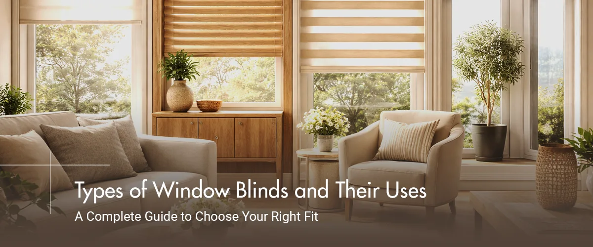 Types of Window Blinds and Their Uses: A Complete Guide to Choose Your Right Fit 7 Types Of Window Blinds And Their Uses A Complete Guide To Choose Your Right Fit Copy
