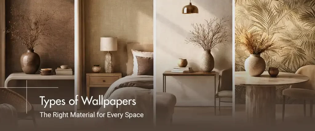 Types Of Wallpapers The Right Material For Every Space
