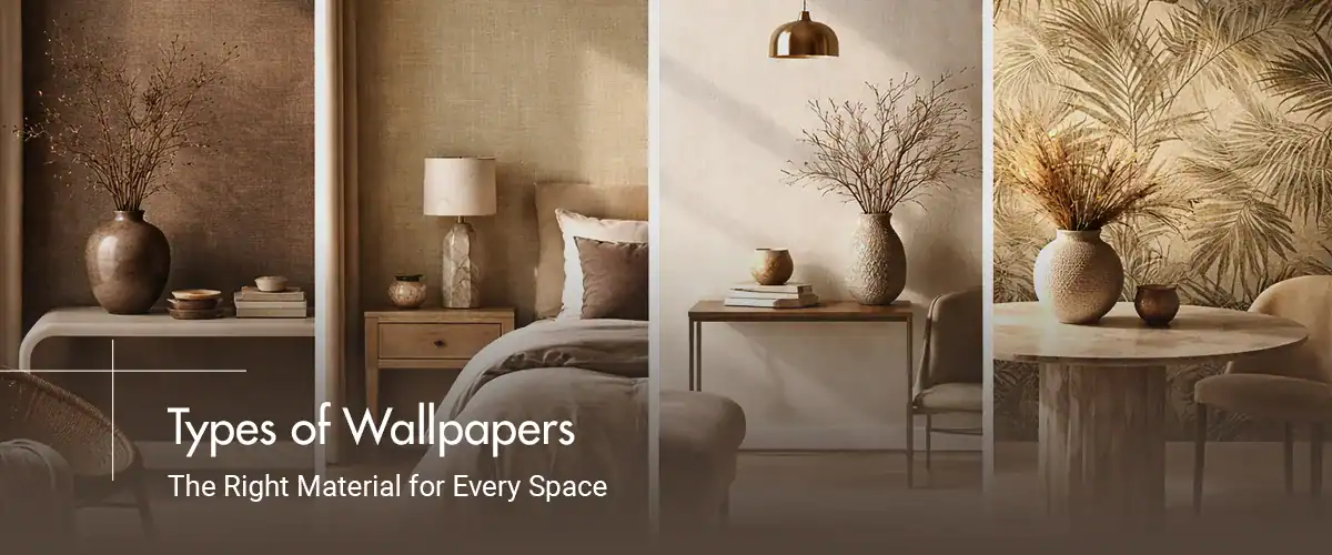 Types Of Wallpapers The Right Material For Every Space