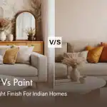 Wallpaper Vs Paint Choosing The Right Finish For Indian Homes